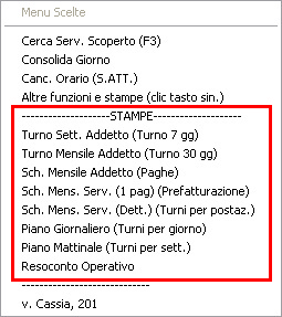 Menu Dx